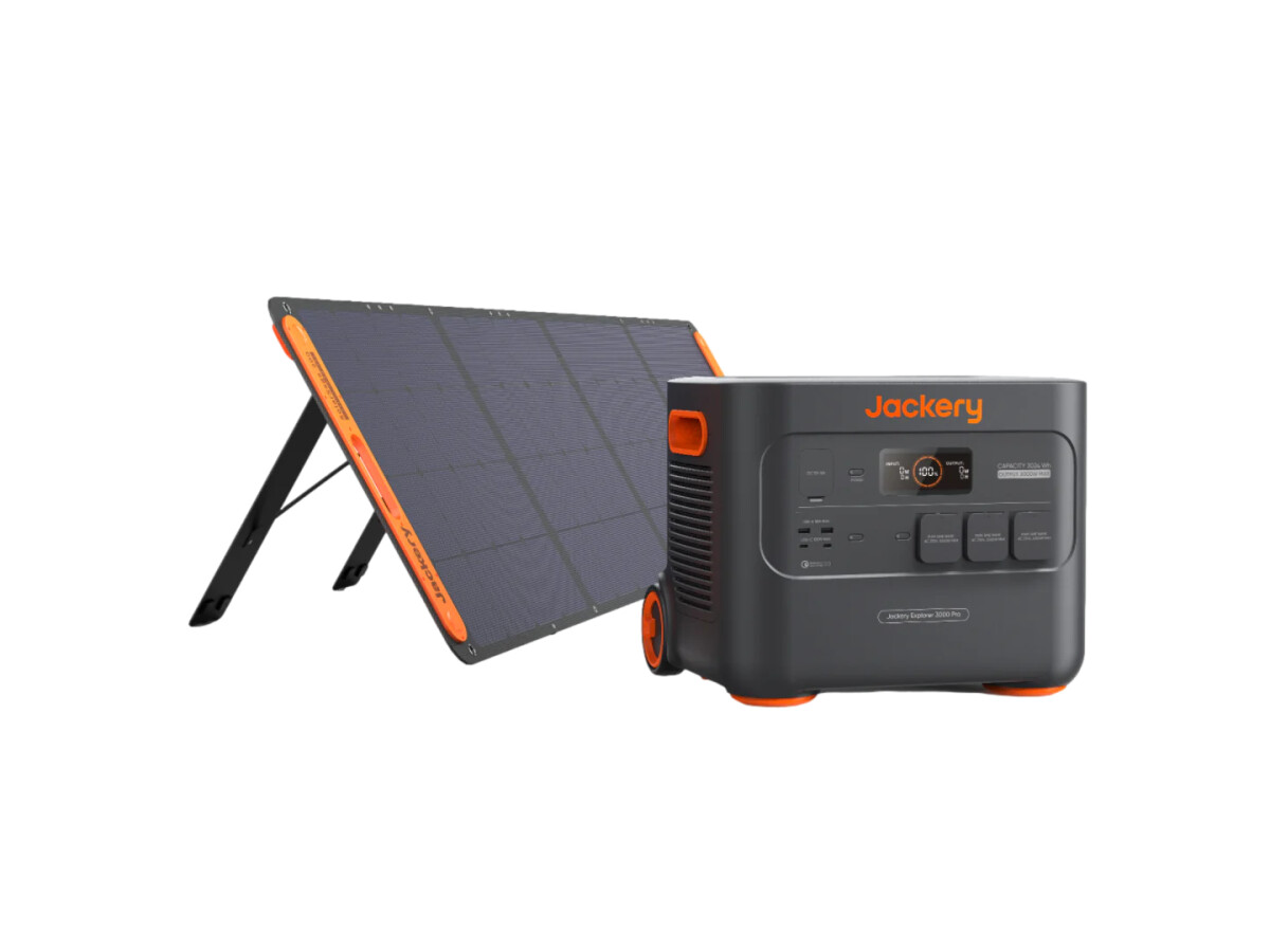 Generador solar Jackery 3000 Pro + SolarSaga 200W