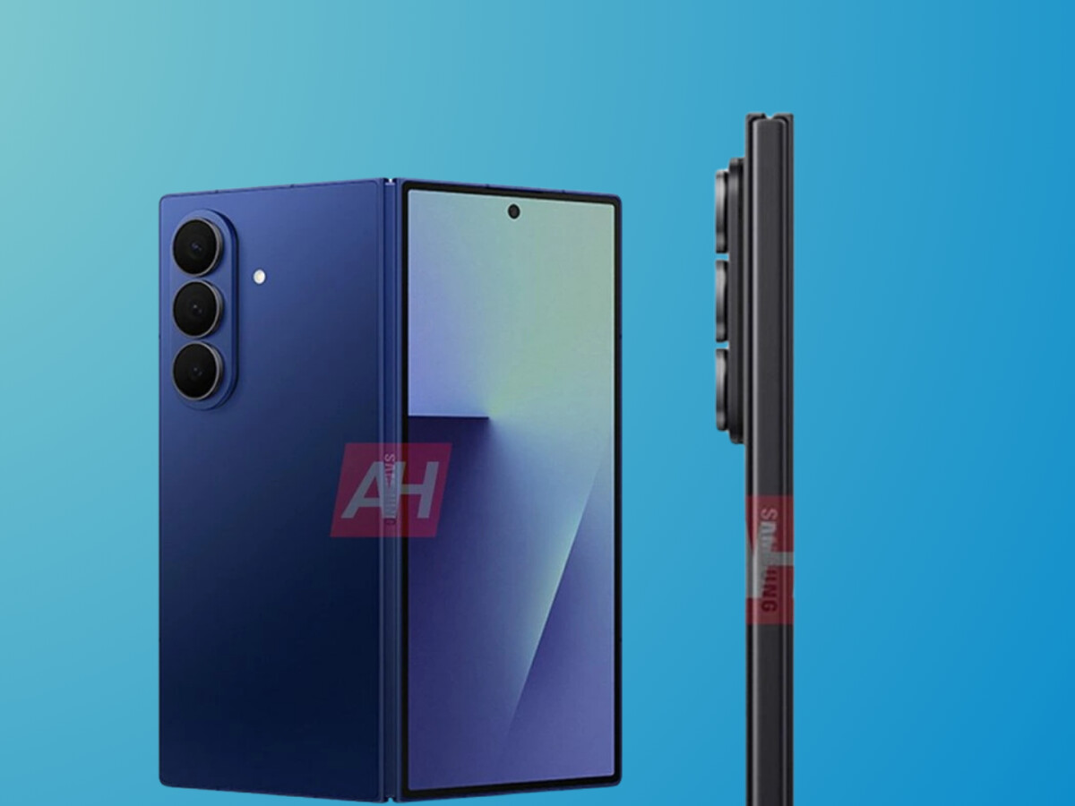 Die Renderbilder von Android Headlines zeigen, wie dünn das Galaxy Z Fold werden könnte. 