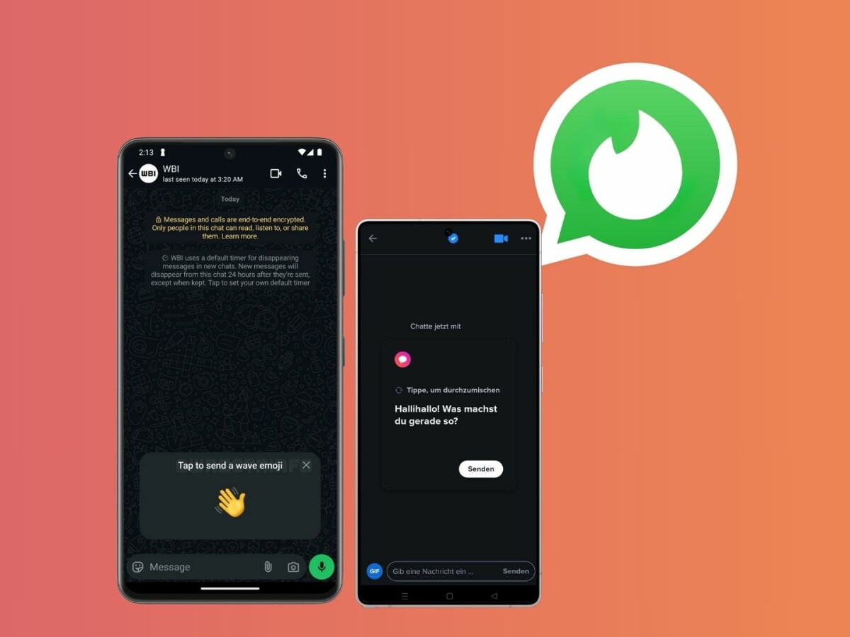 Tinder-Funktionen bei WhatsApp? Neue Features erinnern an Dating-App ...