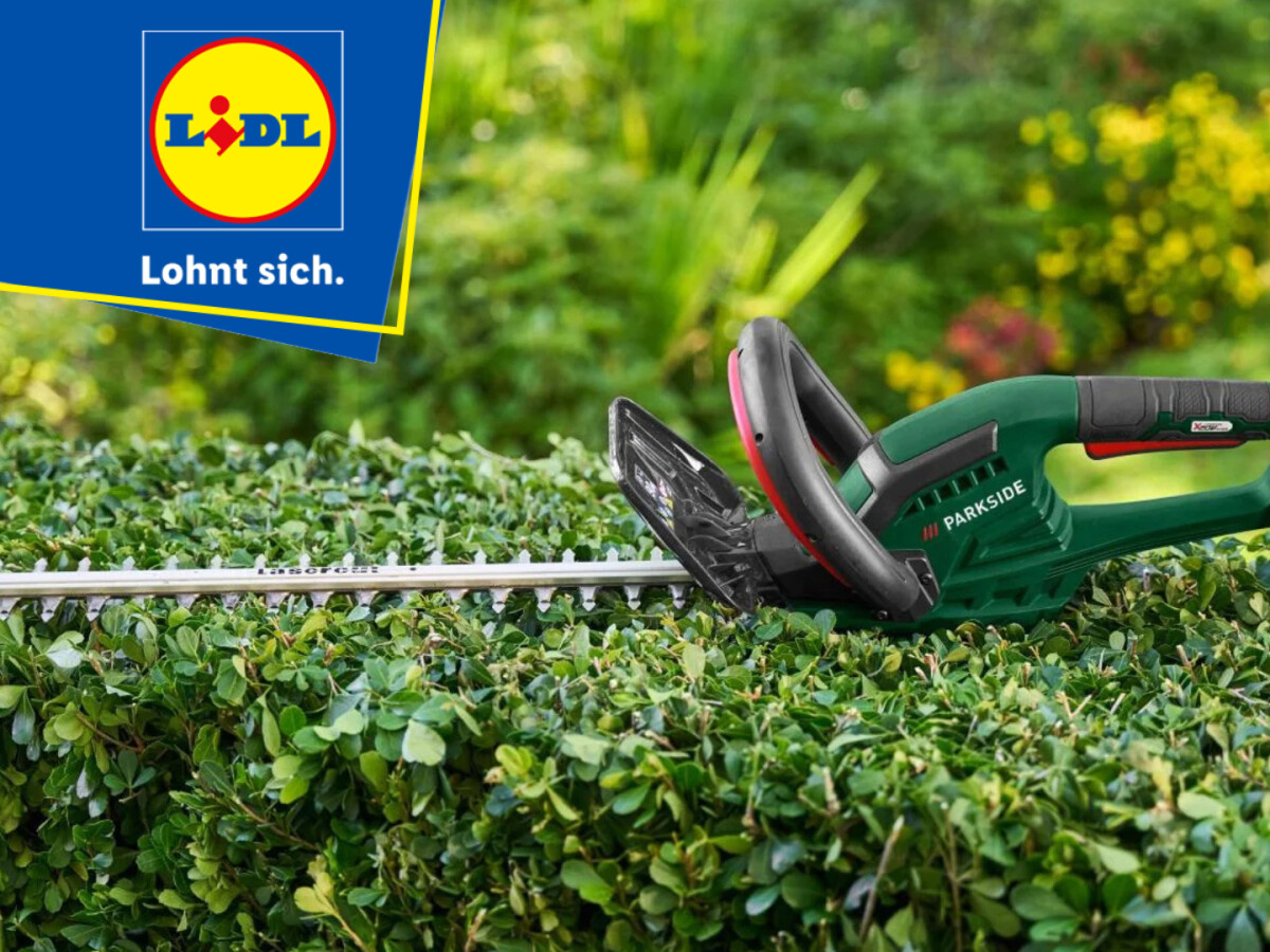 Ab Donnerstag (26.3.) bei Lidl: Das kann die kabellose  Parkside-Heckenschere fr nur 25 Euro | NETZWELT