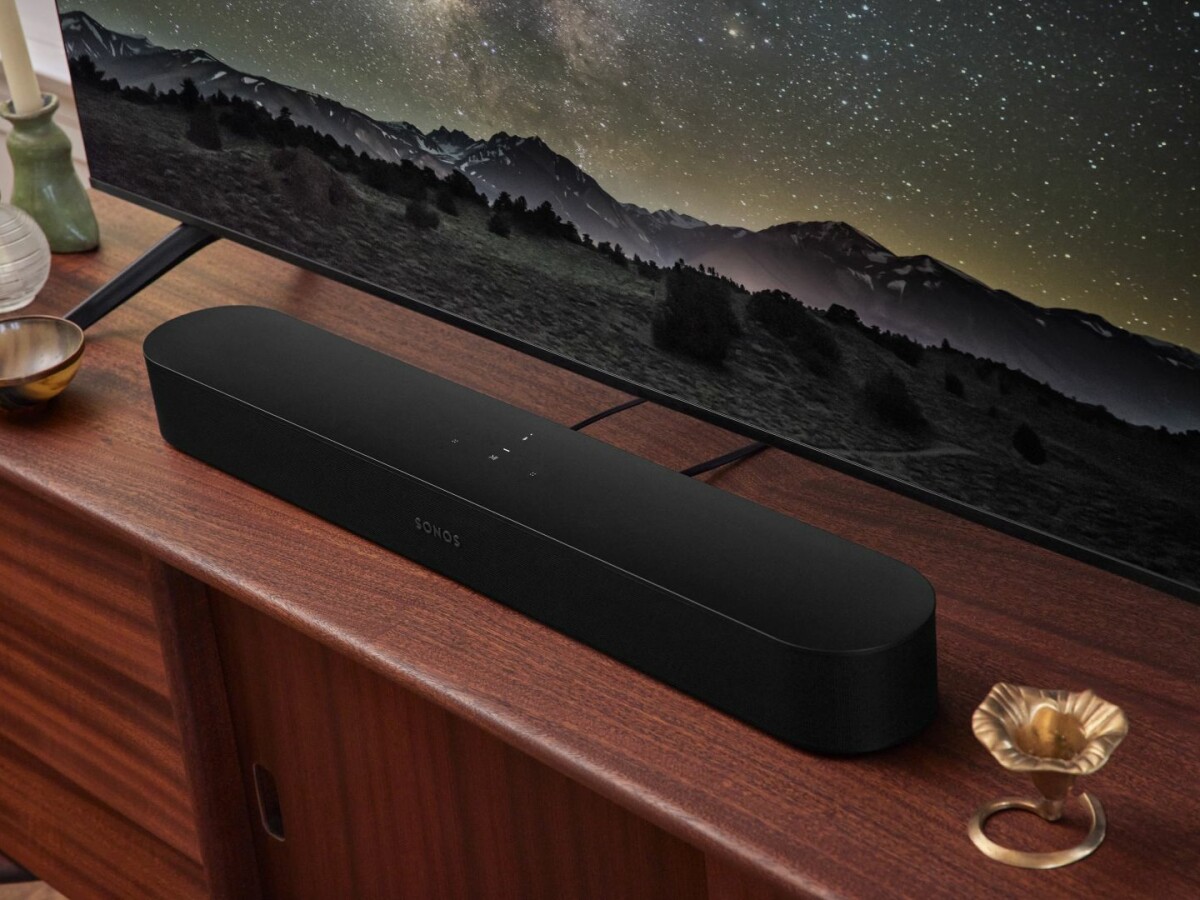 The 2nd generation Sonos Beam is available in black or white.