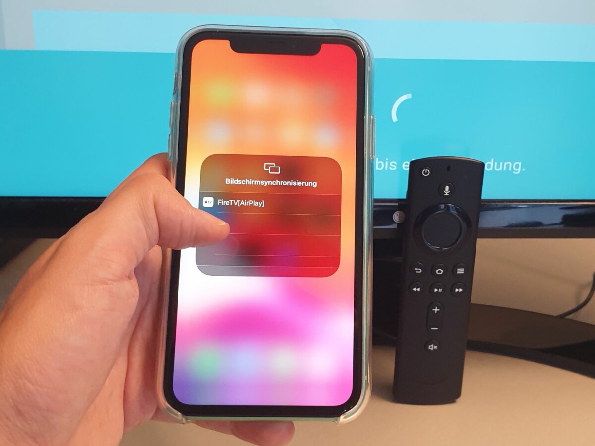 AirPlay from Apple hardware to Chromecast or Fire TV devices is currently only possible via workarounds.  That could change with iOS 16.