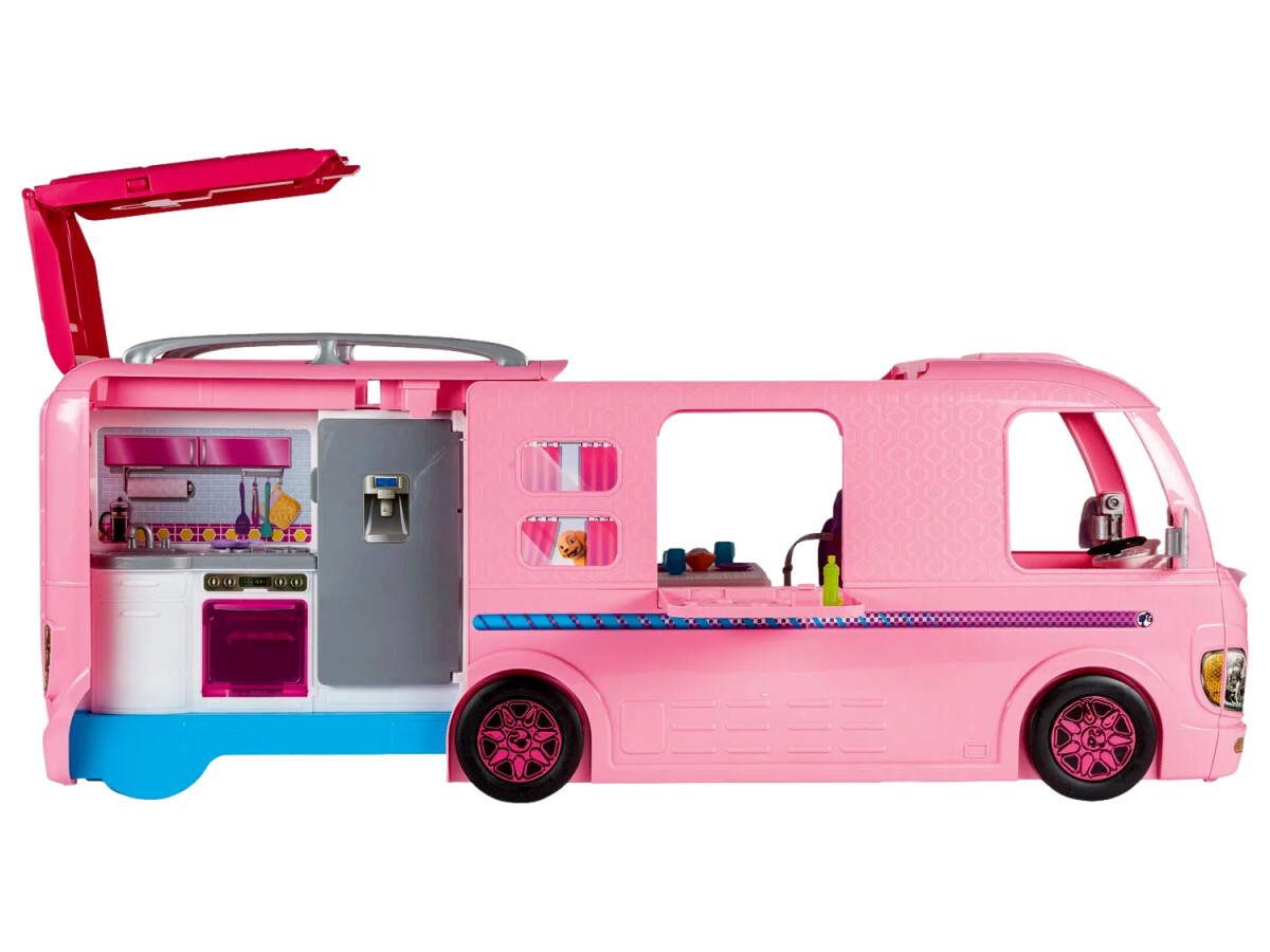 Casa rodante Barbie Super Adventure, plegable