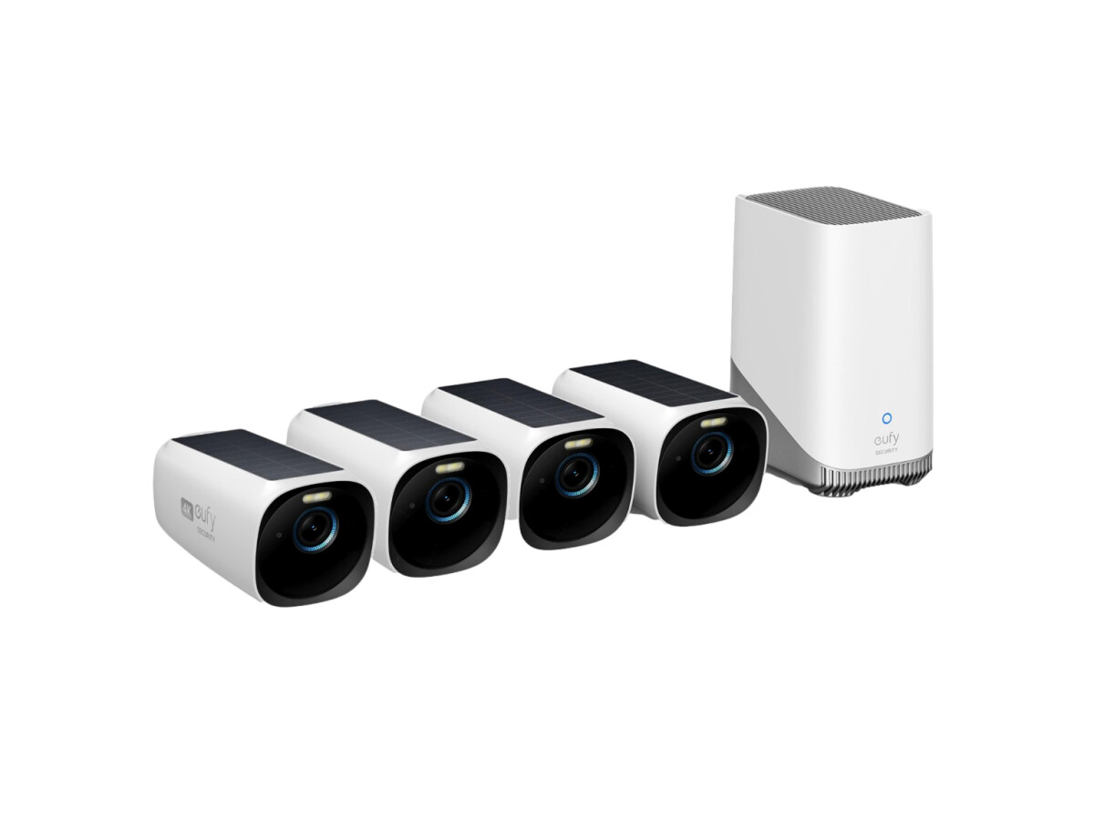 eufyCam 3 - camera set with HomeBase 3