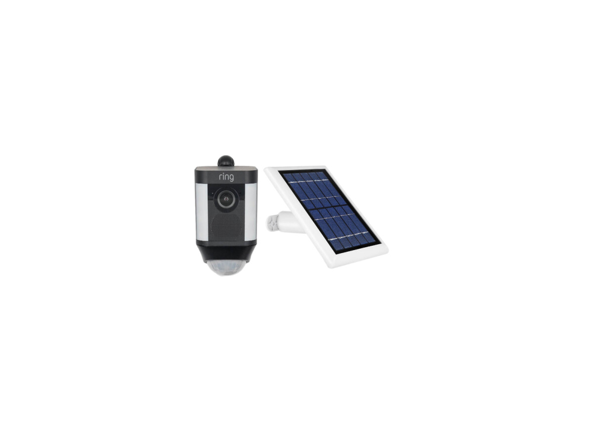 Ring Spotlight Cam Battery + Free Solar Panel