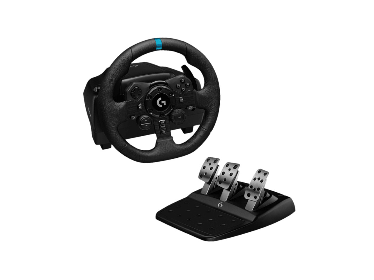 Logitech G923, volant et pédales de course pour PS5, PS4 et PC