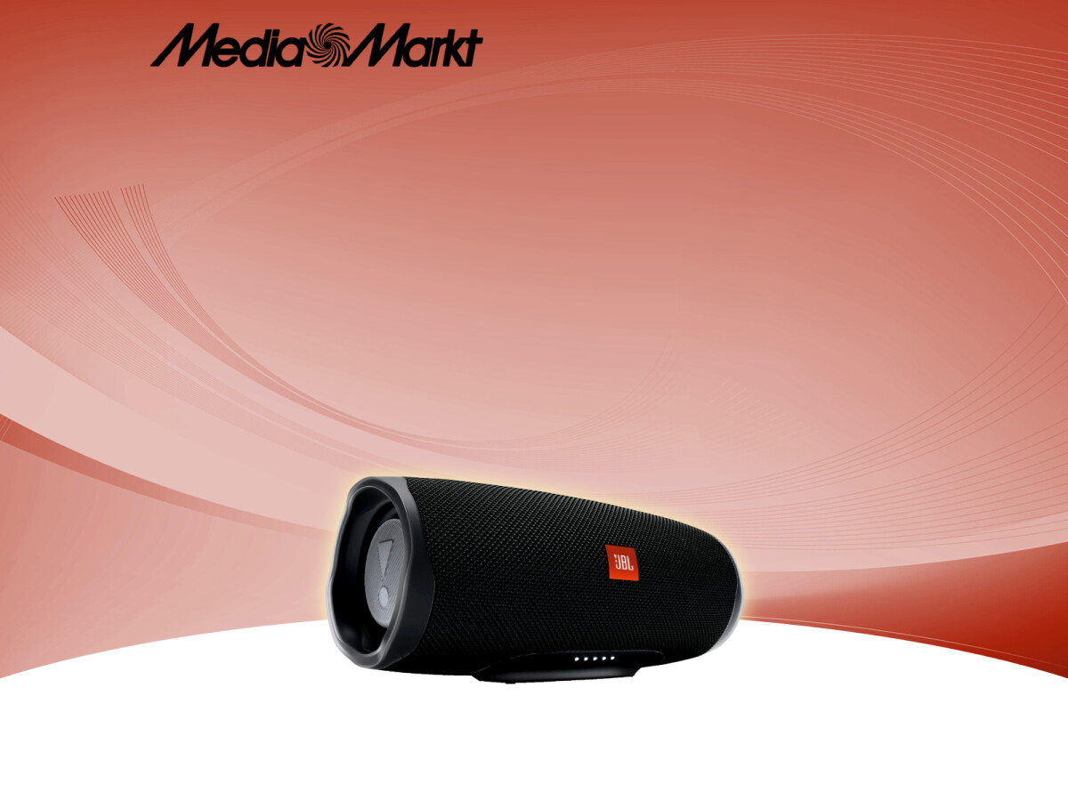JBL Charge 4 Bluetooth: Beliebten Lautsprecher bei MediaMarkt 50 Euro günstiger kaufen |