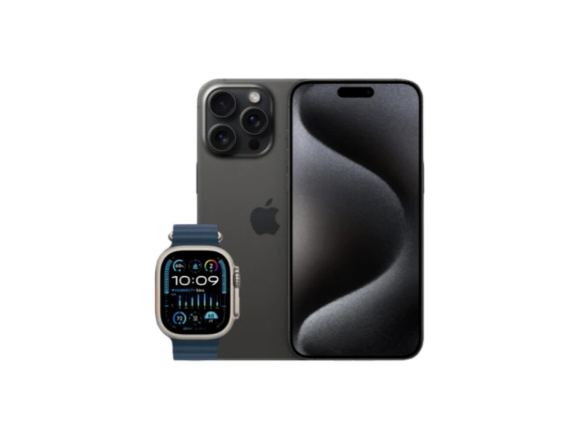 iPhone 15 Pro Max 256 and Apple Watch Ultra 2