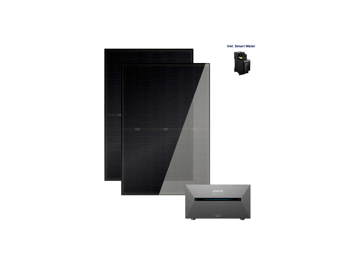 Speicherkombination: priwatt priBasic Duo mit Anker Solarbank 2 Pro