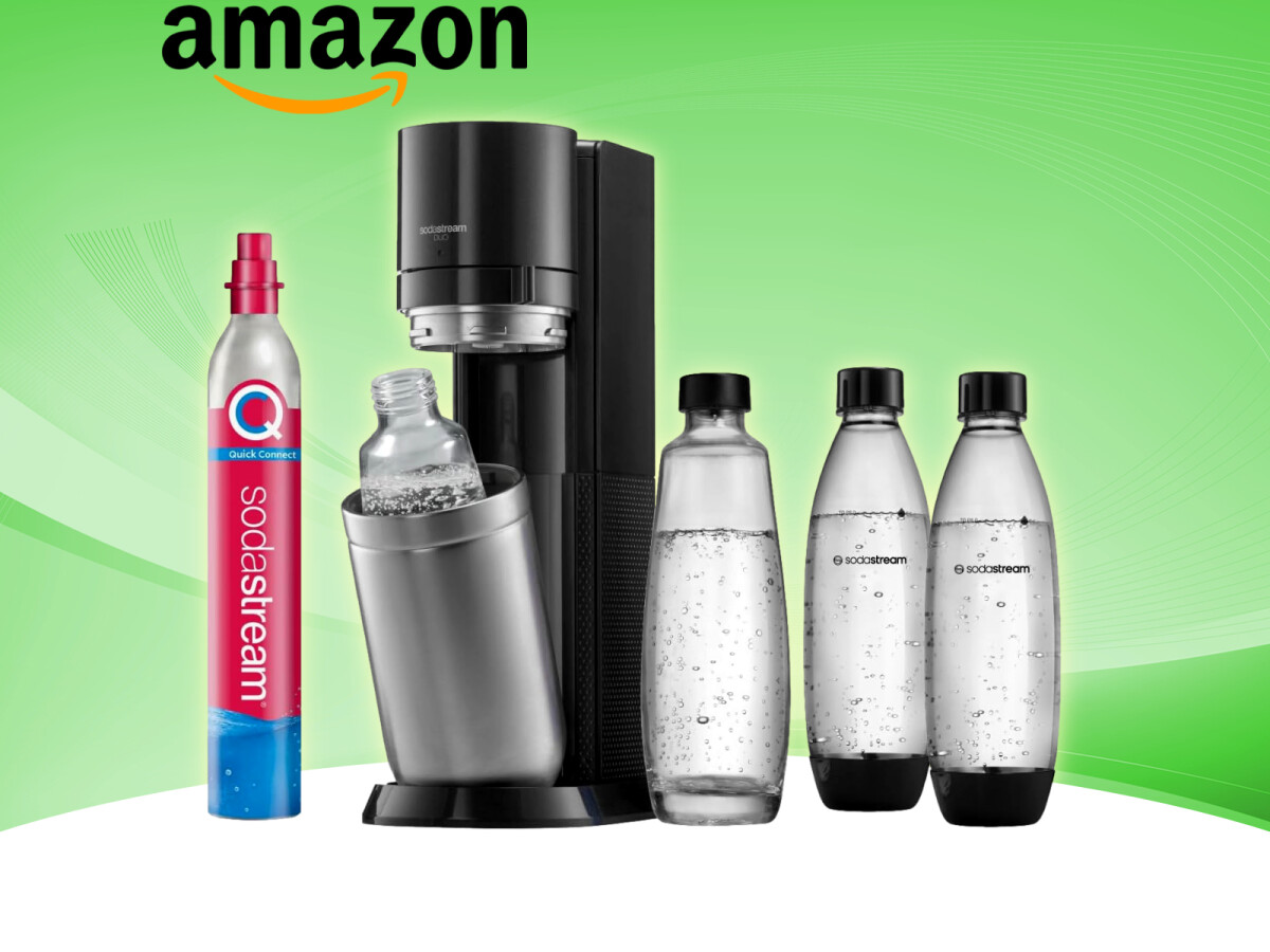 SodaStream DUO günstiger: Wassersprudler-Set im Prime-Angebot kaufen und  sparen