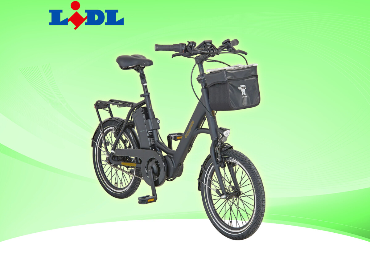Fr den Urlaub oder zum Pendeln: Falt-E-Bike mit 100 Kilometer Reichweite  bei Lidl im Angebot | NETZWELT