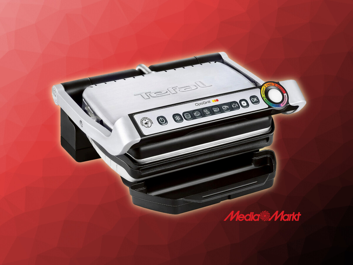 Preisrutsch beim Profi Kontaktgrill Tefals OptiGrill im bunten Black November bei MediaMarkt NETZWELT