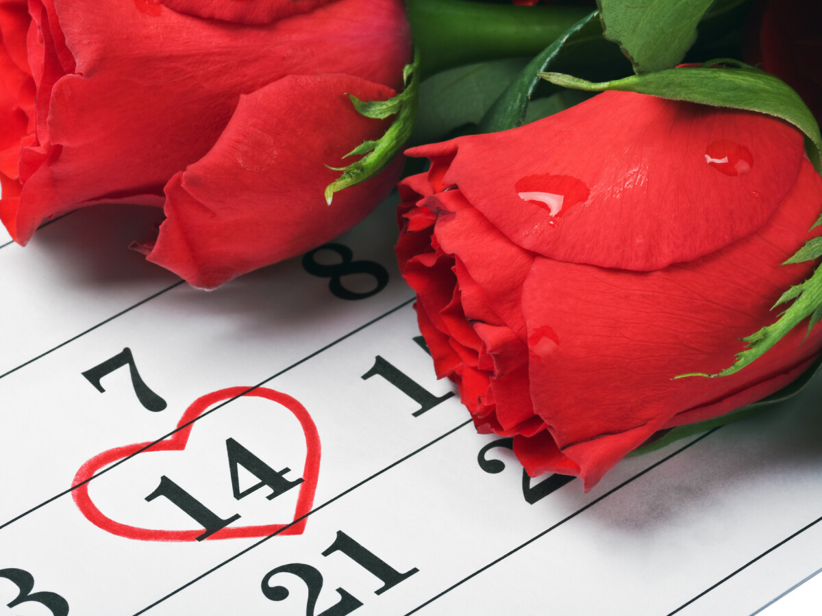 Am 14. Februar ist Valentinstag, der Tag der Liebenden.
