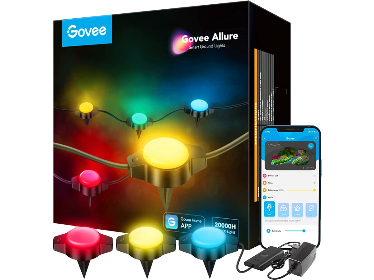 Iluminación de suelo govee