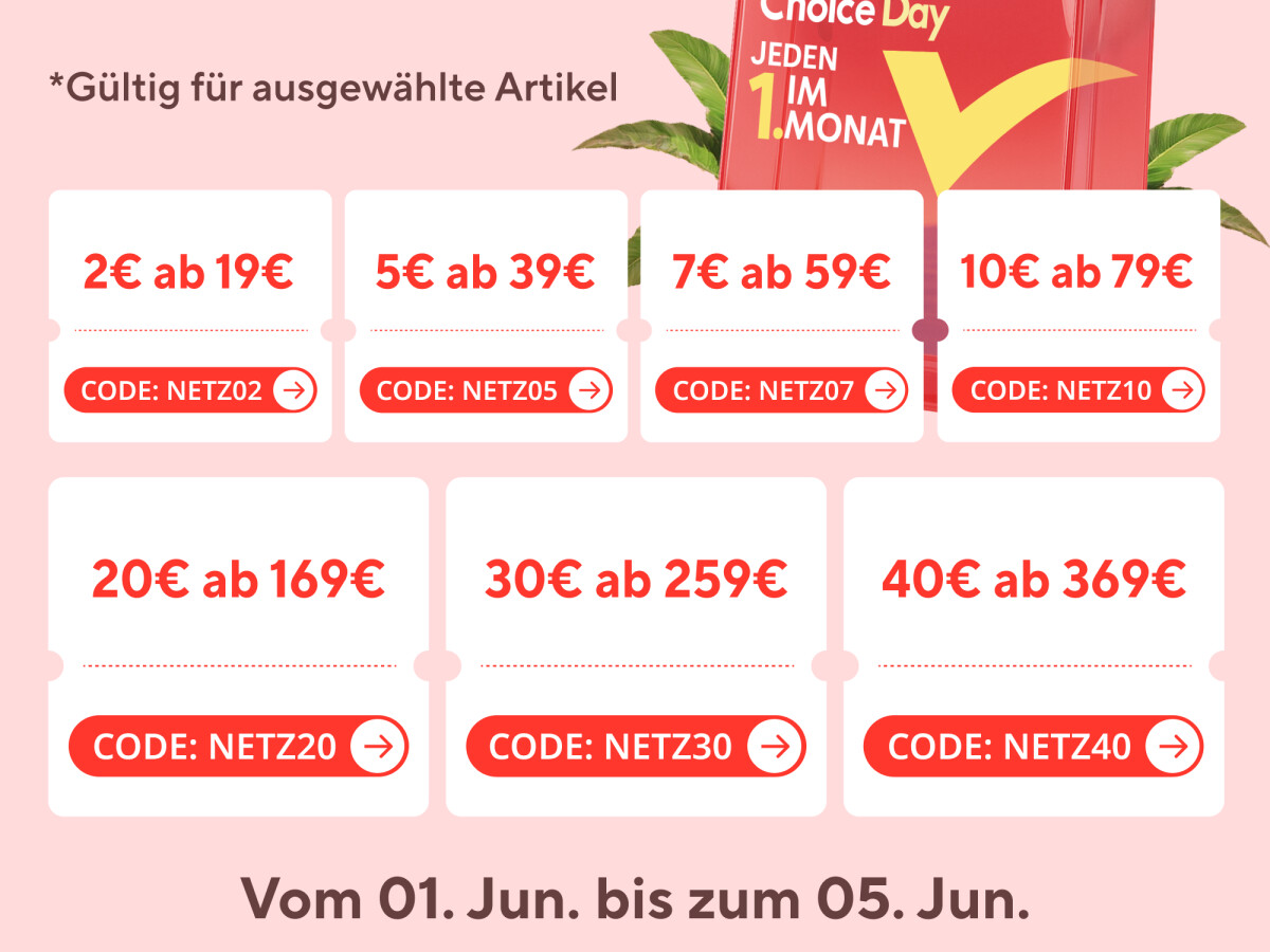 Das sind die Gutscheine für den AliExpress ChoiceDay im Juni 2025.