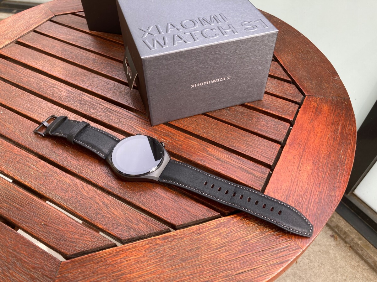 Xiaomi Watch S1 im Schritte in Stunden schaffen