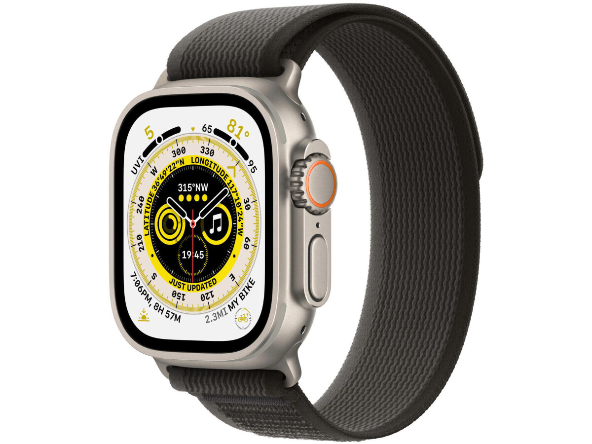 Apple Watch Ultra (GPS + Cellular) caja de titanio de 49 mm, 
