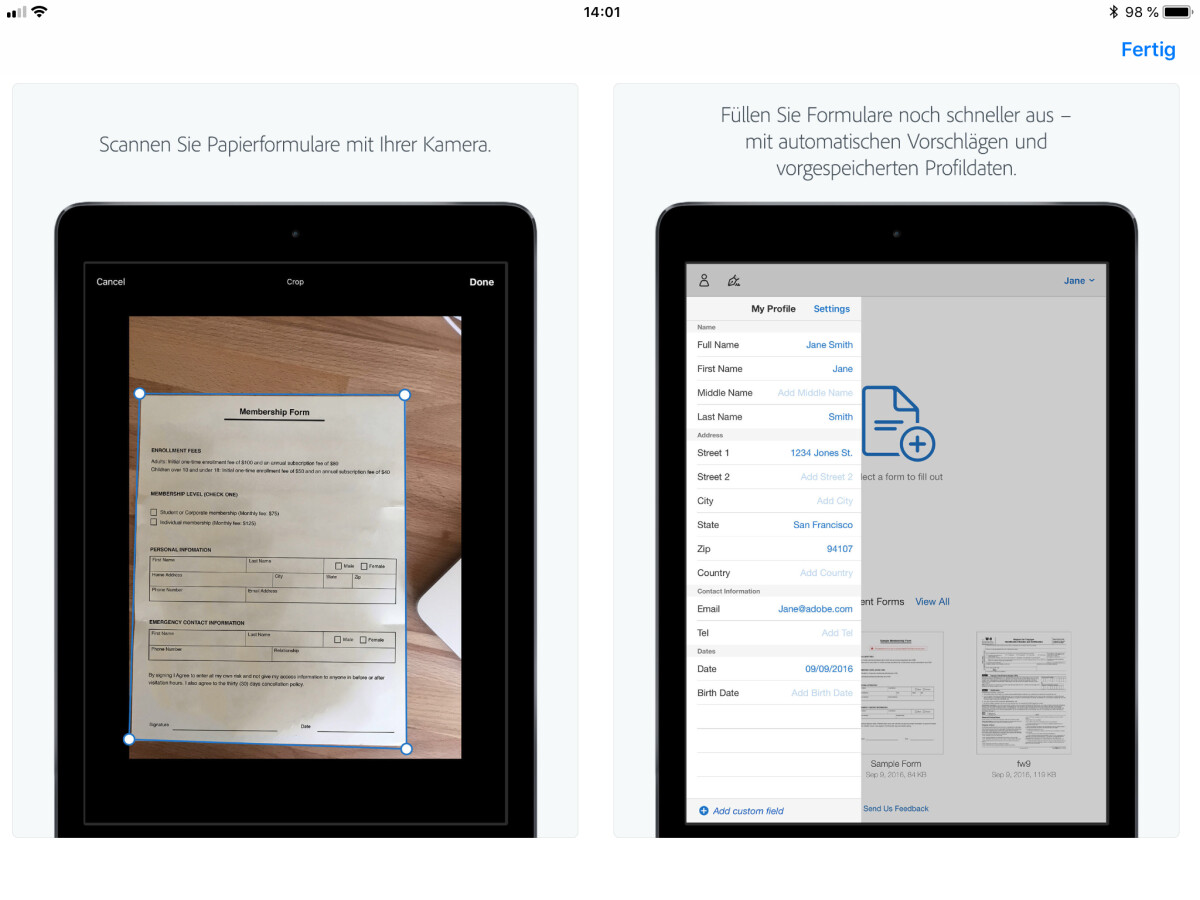 Adobe Fill & Sign - Download | NETZWELT
