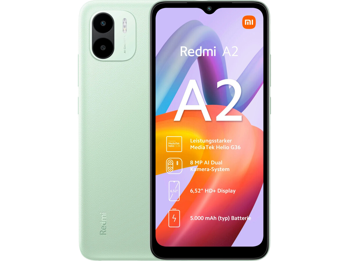 Xiaomi Redmi A2 I 32GB Verde Claro