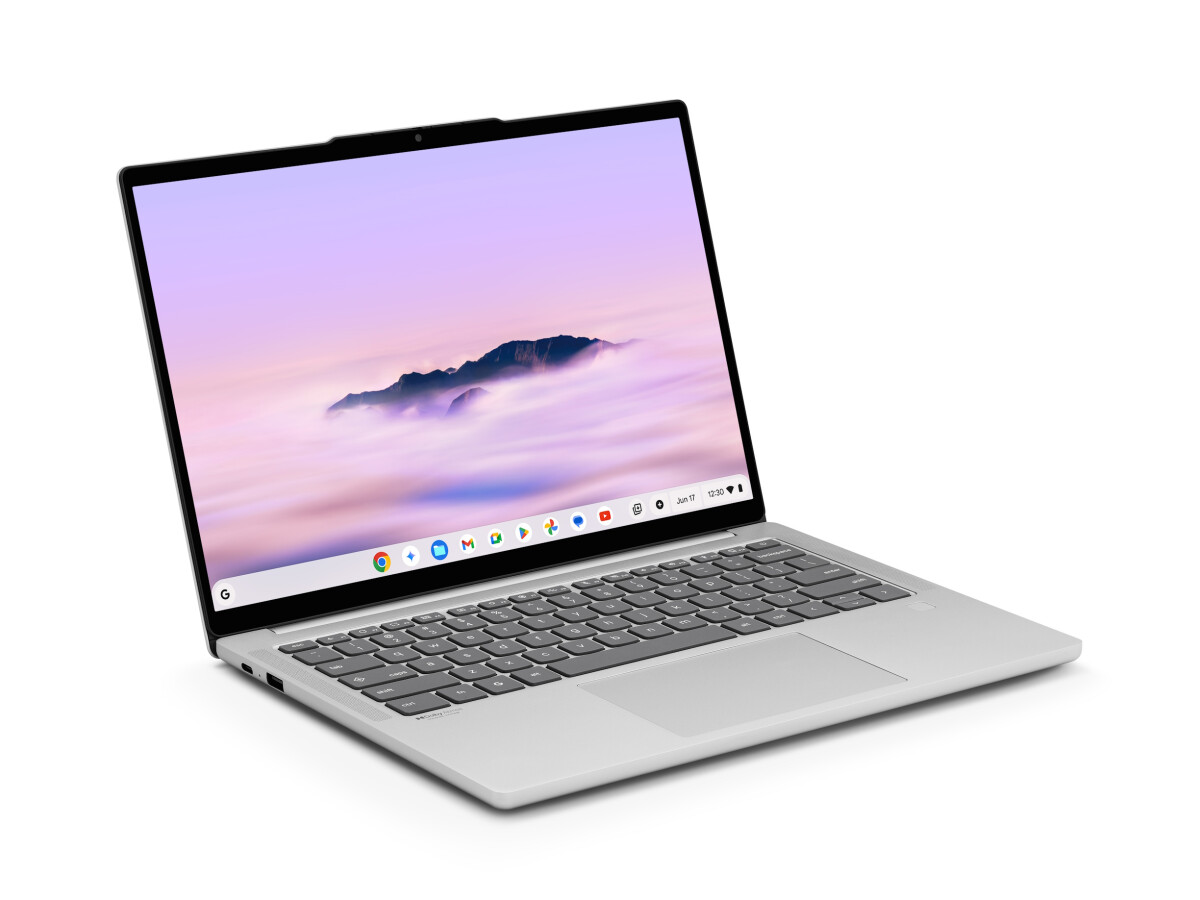 Das Lenovo Chromebook Plus 14 ist ab sofort im Handel erhältlich.