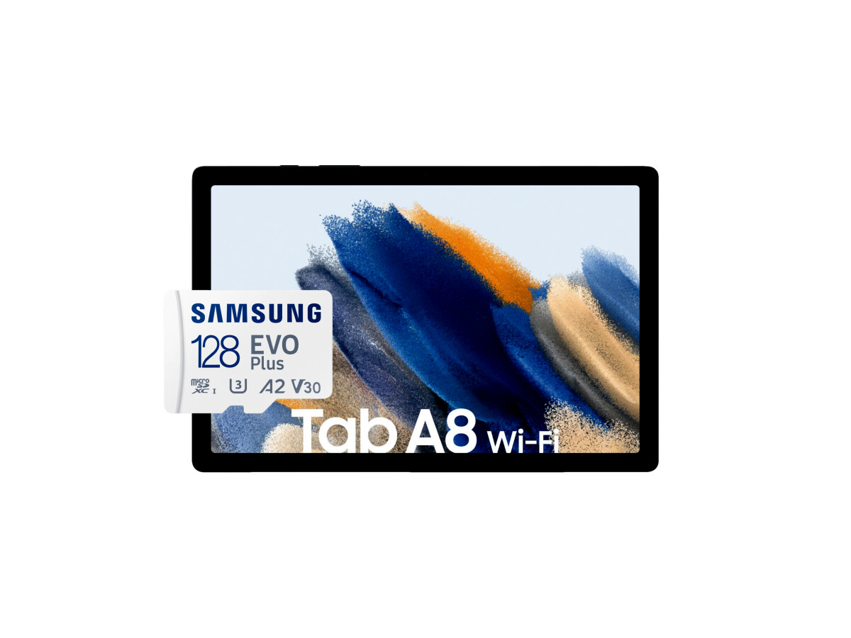 Samsung Galaxy Tab A8 + 128GB Micro SD