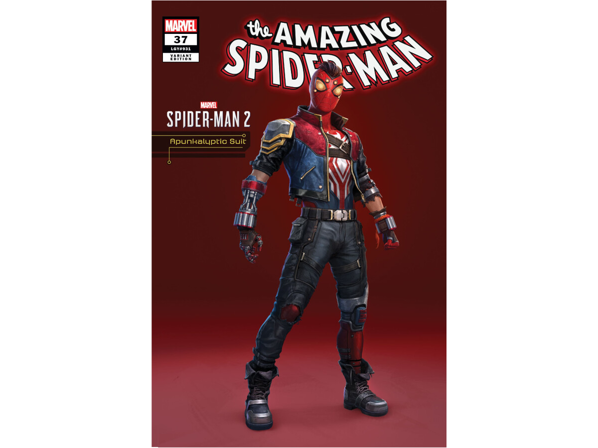 Amazing Spider-Man #37 Marantz Spider-Man 2 Apunkalyptic Suit Variant