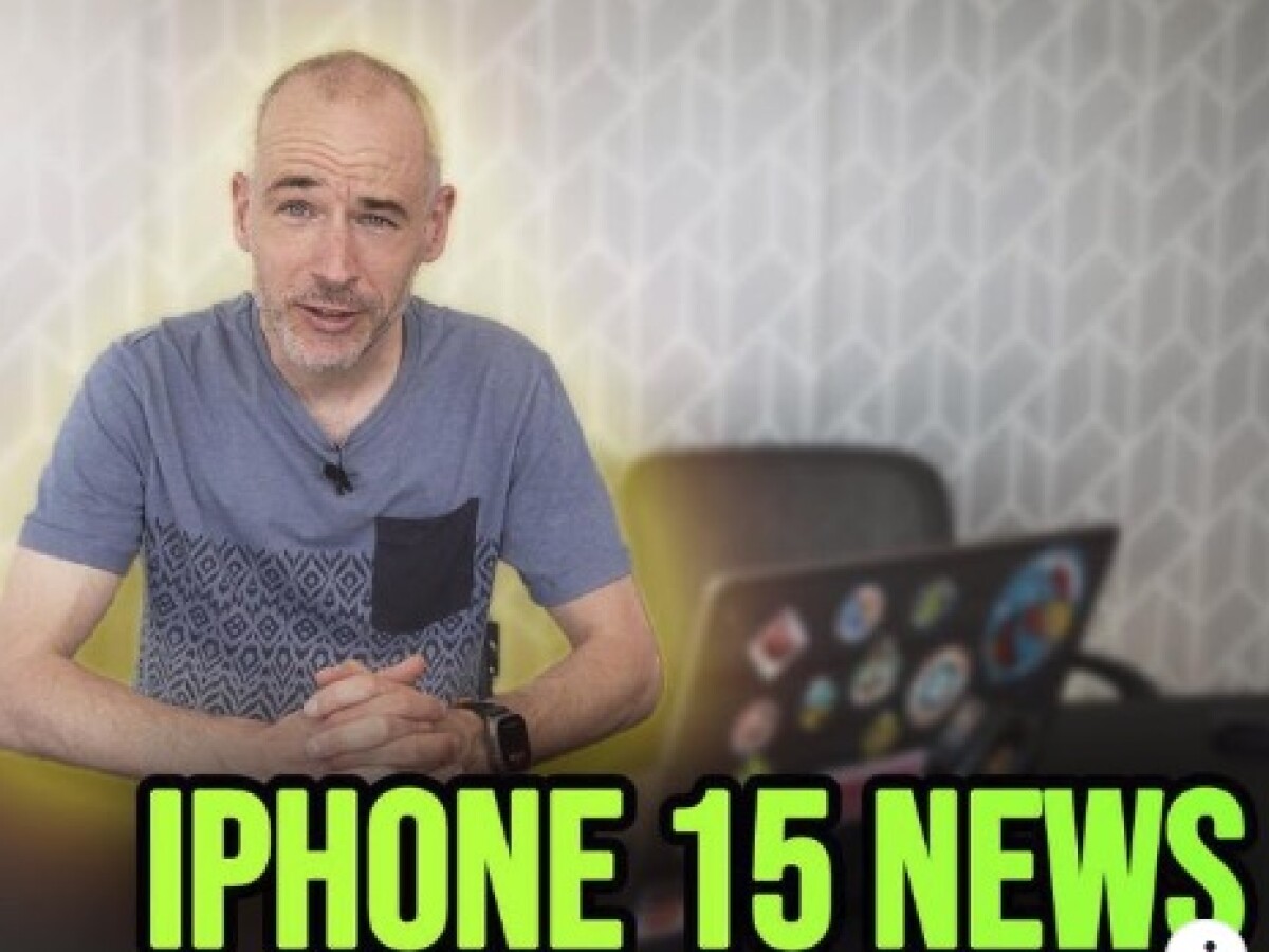 ¿Cómo será el iPhone 15?  Resumiremos breve y concisamente la situación actual en el vídeo.