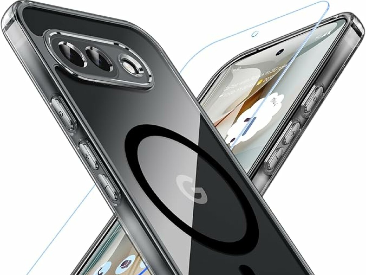 ZZXX Leder-Klapphülle Für Google Pixel 9A – Mit RFID-Schutz, Kartenschlitzen & Ständer, Weinrot, 6,3 Zoll