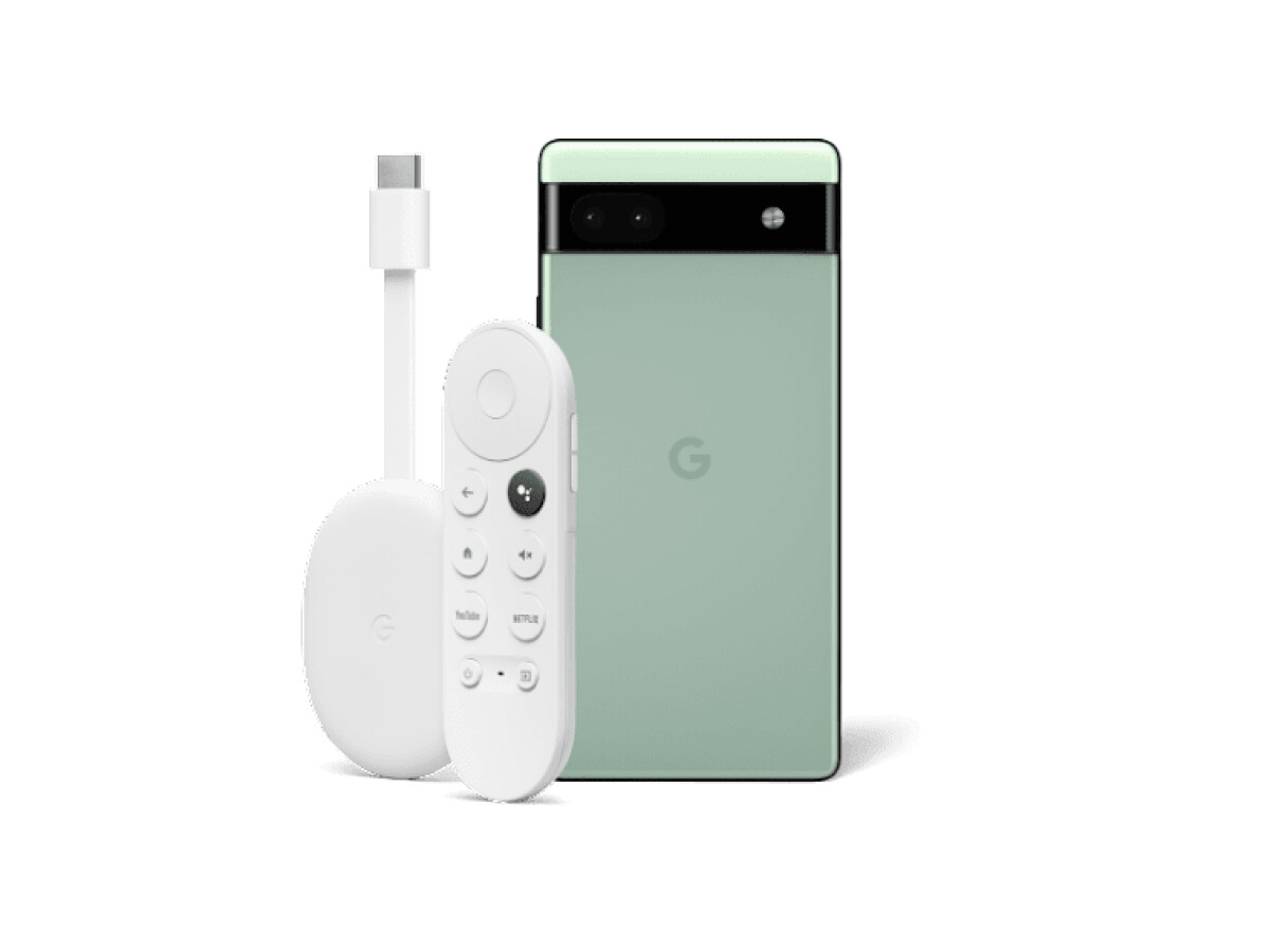 Google Pixel 6a + Chromecast