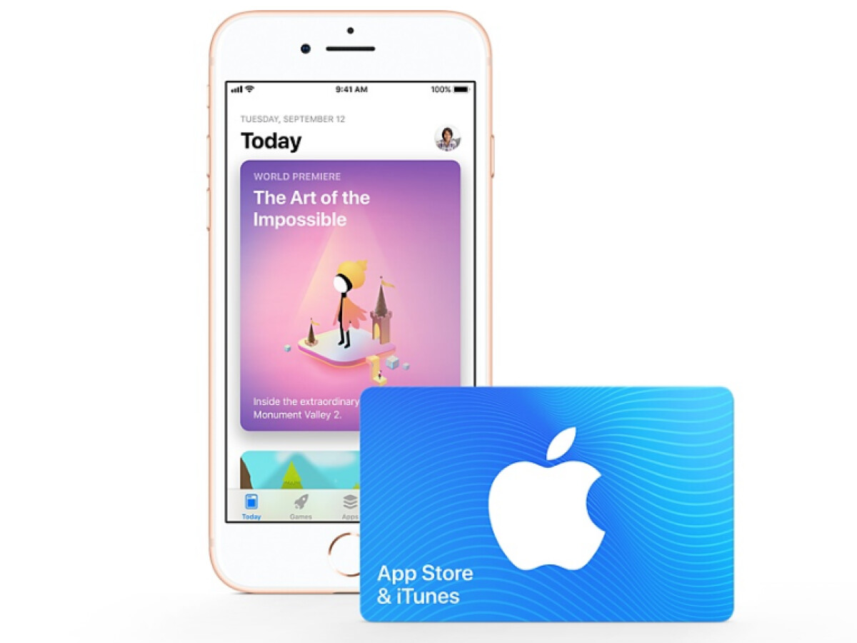 Apple Guthaben Rabatt: 10€ gratis Apple Gift Card pro Monat!