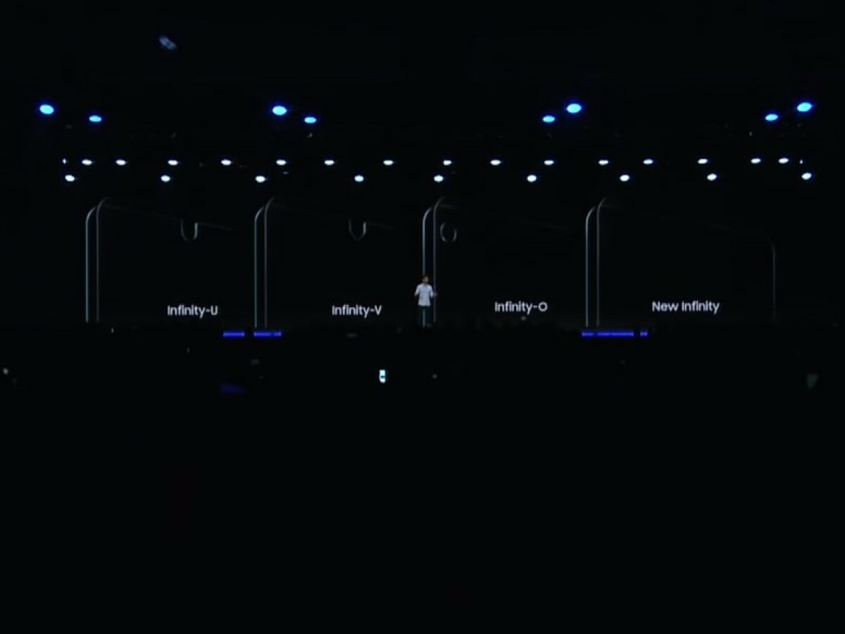 Samsung already showed what future Galaxy S models could look like at its SDC 2018 developer conference.  The Galaxy S22 is probably denied the New Infinity design.