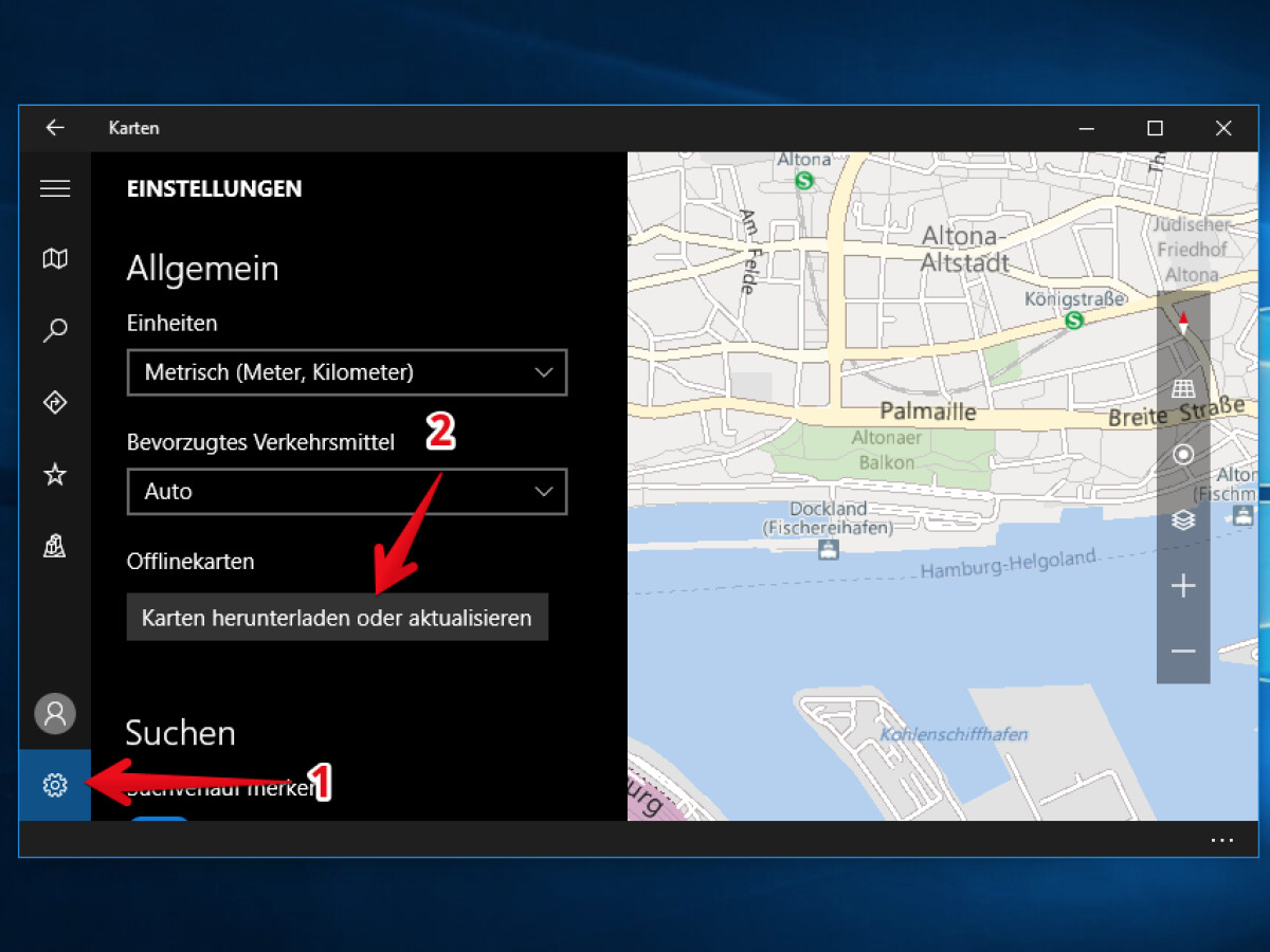 Windows 10: Karten-App offline verwenden - so geht's | NETZWELT