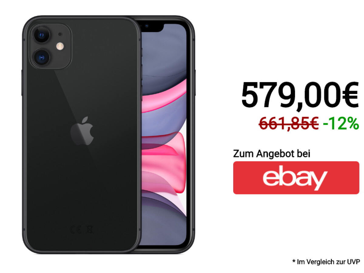 Iphone 11 Apple Handy Bei Ebay Im Abverkauf Netzwelt