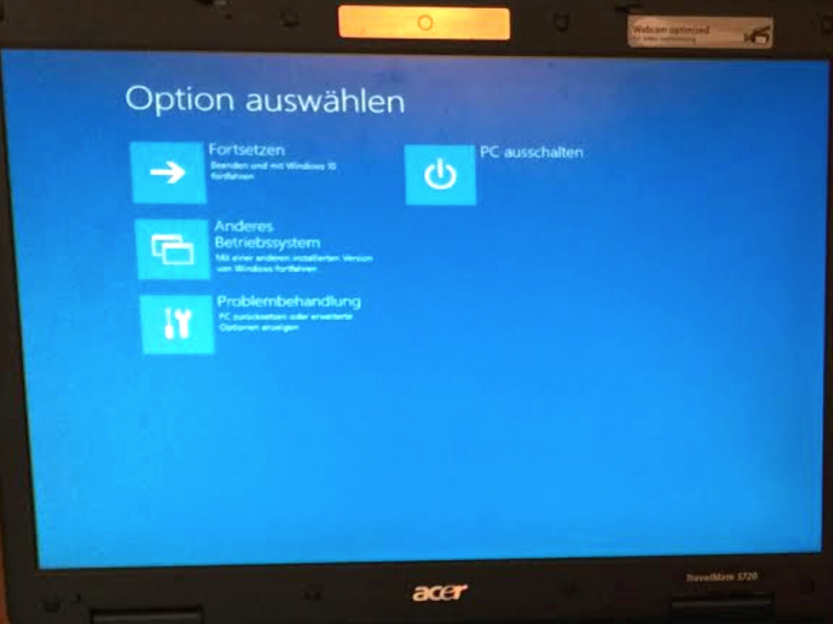 Erstellen Sie ein Wiederherstellungslaufwerk in Windows 10