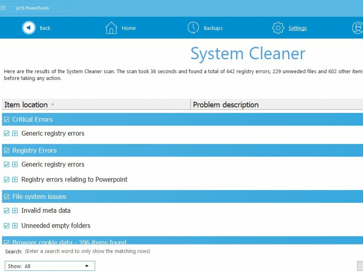 RegistryCleaner, RegistryEditoren und andere RegistryTools 10
