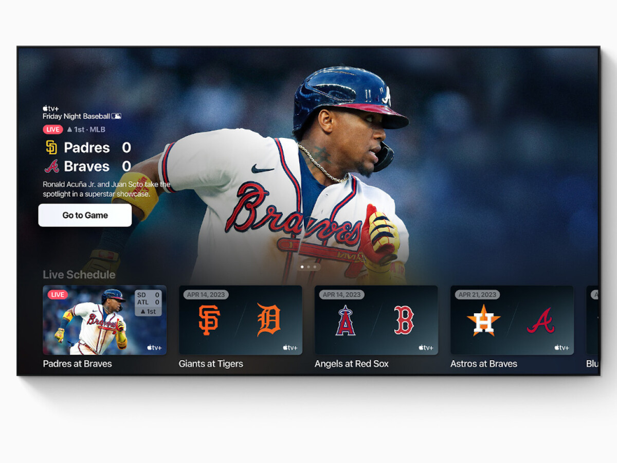 Apple TV+ Ab Karfreitag wieder Friday Night Baseball aus der MLB NETZWELT