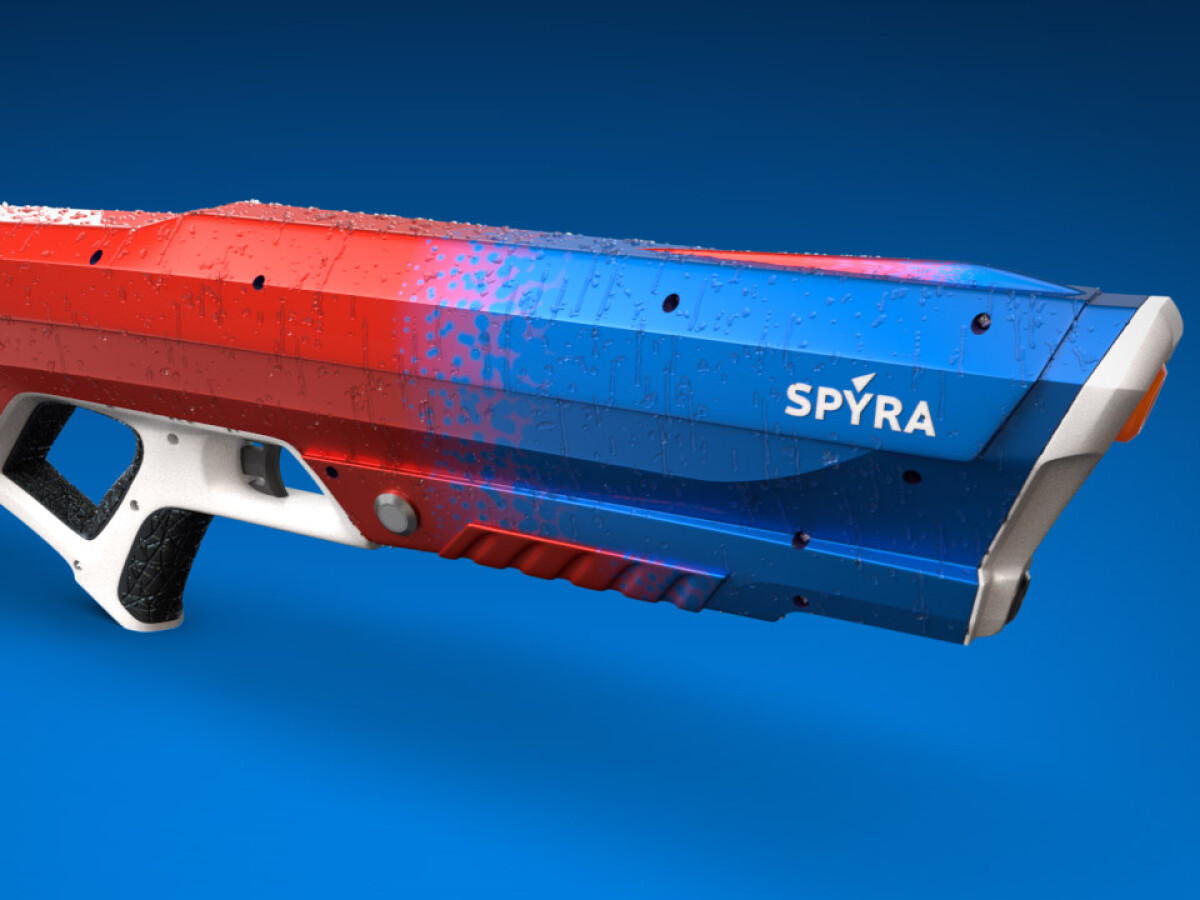 Spyra One: E-Wasserpistole mit Display und automatischem