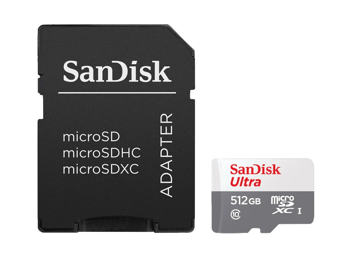 Sandisk Ultra MicroSD with adapter optional