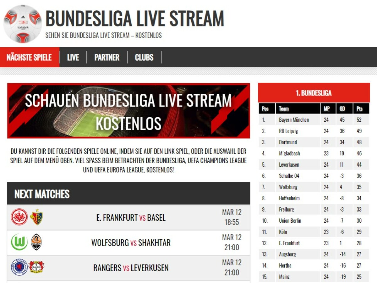 Bundesliga schauen auf Bundesliga-Streams Ist es legal oder illegal? NETZWELT