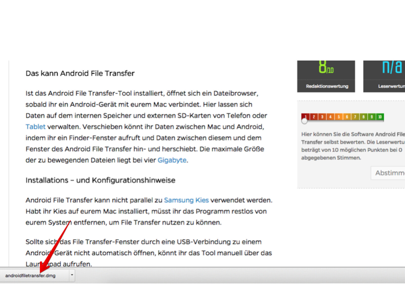android file transfer software for mac