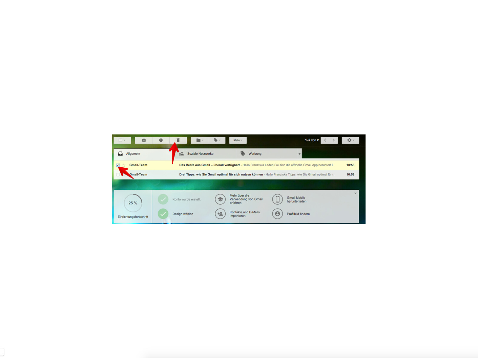 Grundfunktionen In Gmail Netzwelt
