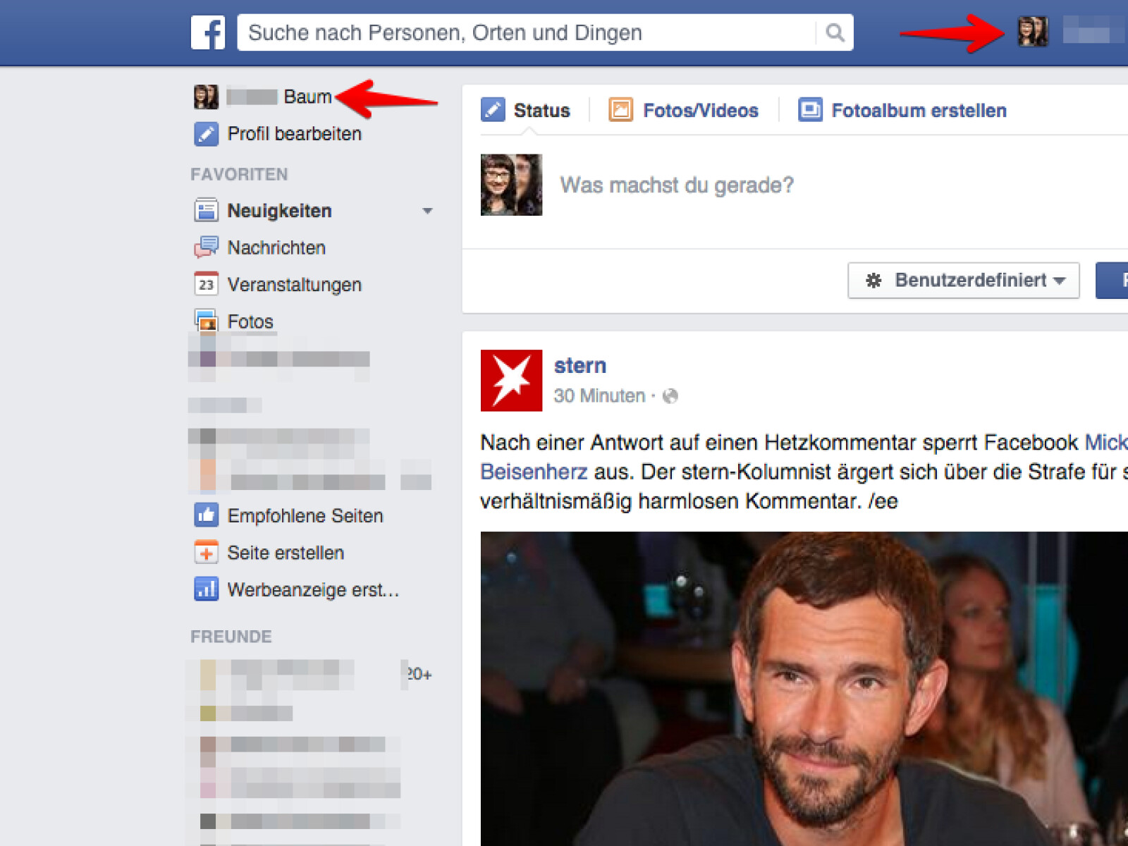 Vorschläge profilbesucher freunde facebook Bekommt man