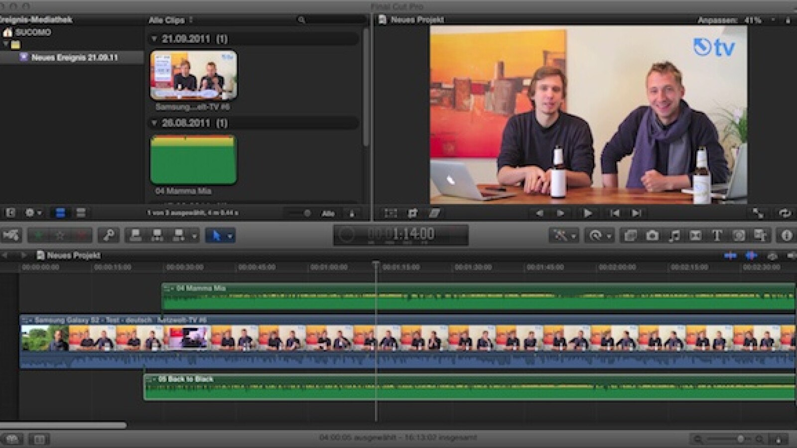 Anleitung Erste Schritte mit Final Cut Pro X NETZWELT