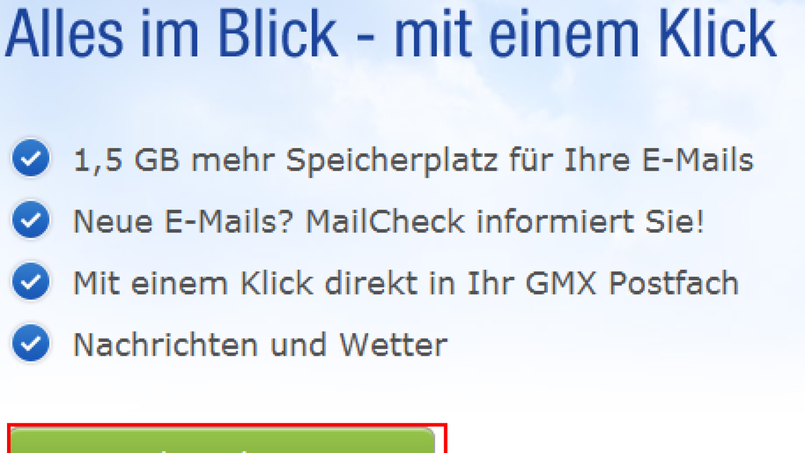 gmx postfach anmelden