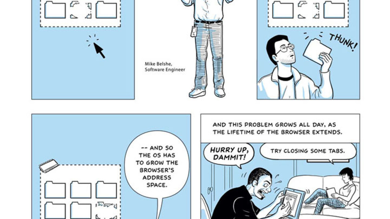 Comic Browsing Net Google Chrome Browser Comic | NETZWELT