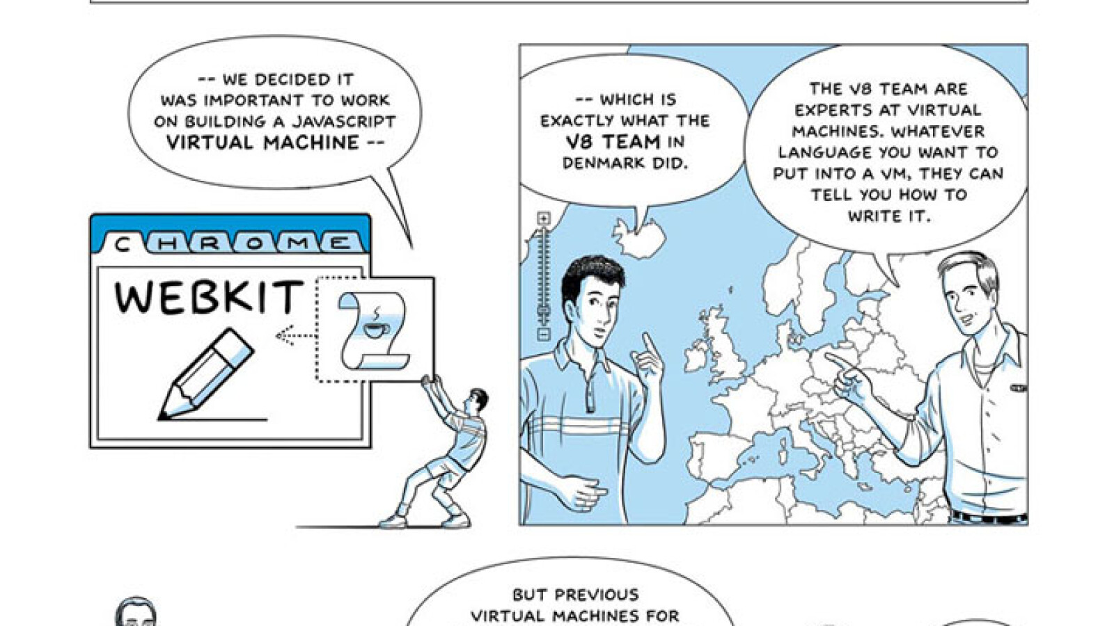 Comic Browsing Net Google Chrome Browser Comic | NETZWELT