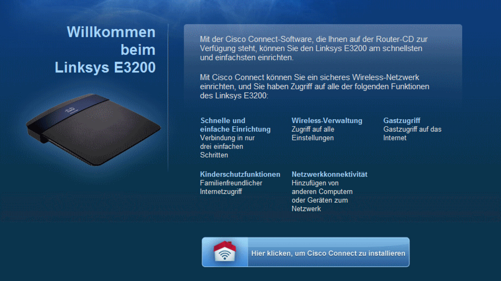 Dualband-Router: Linksys E3200 im Test | NETZWELT