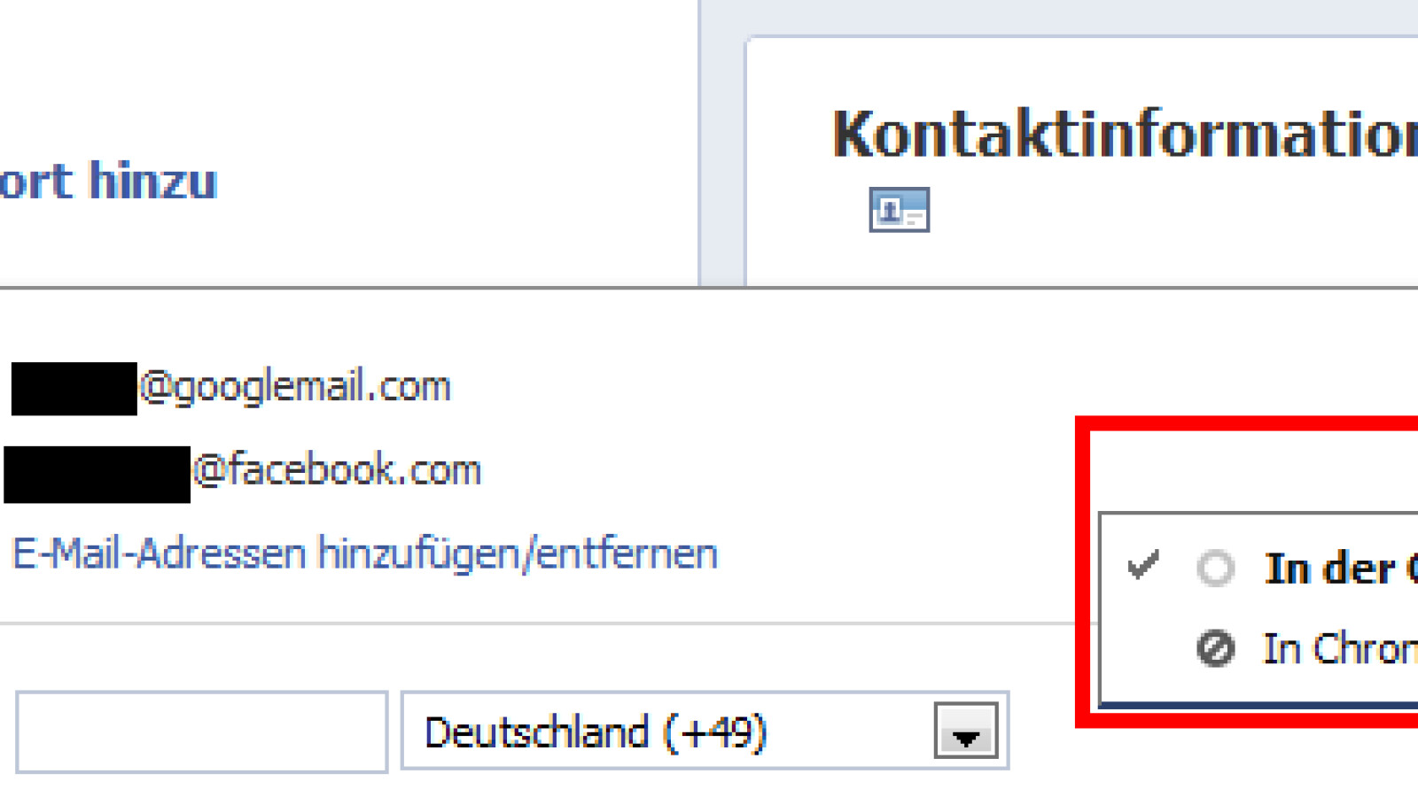 Facebook - Alte E-Mail-Adresse anzeigen | NETZWELT