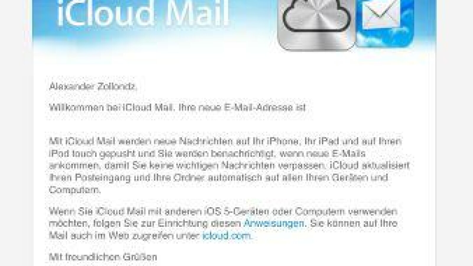 SO KANNST DU ICLOUD MAIL EINRICHTEN UND V visual data 4