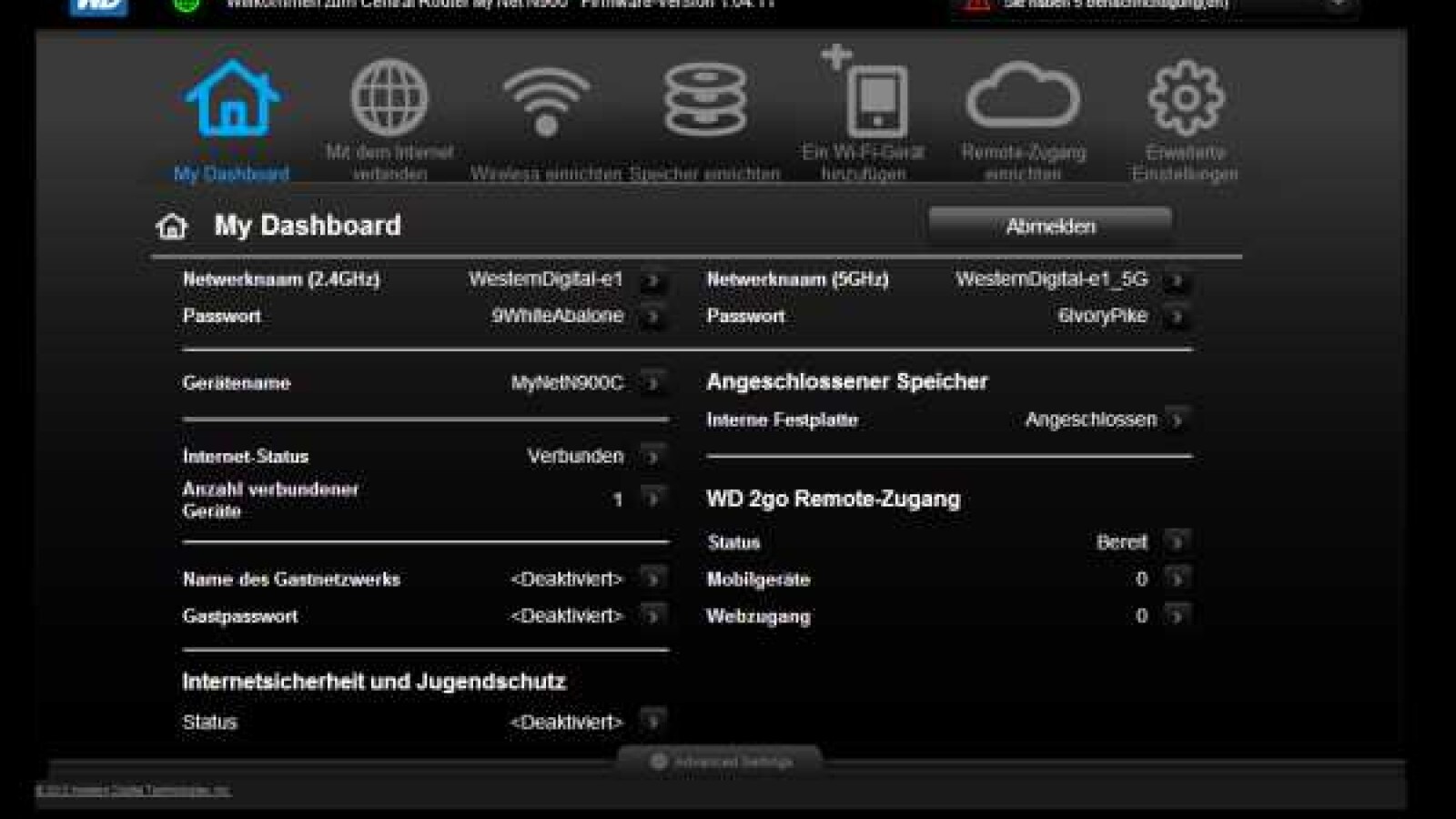 Cloud-Router Western Digital My Net N900 Central | NETZWELT